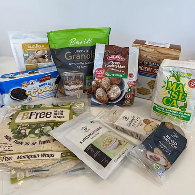 Glutenfrie varer