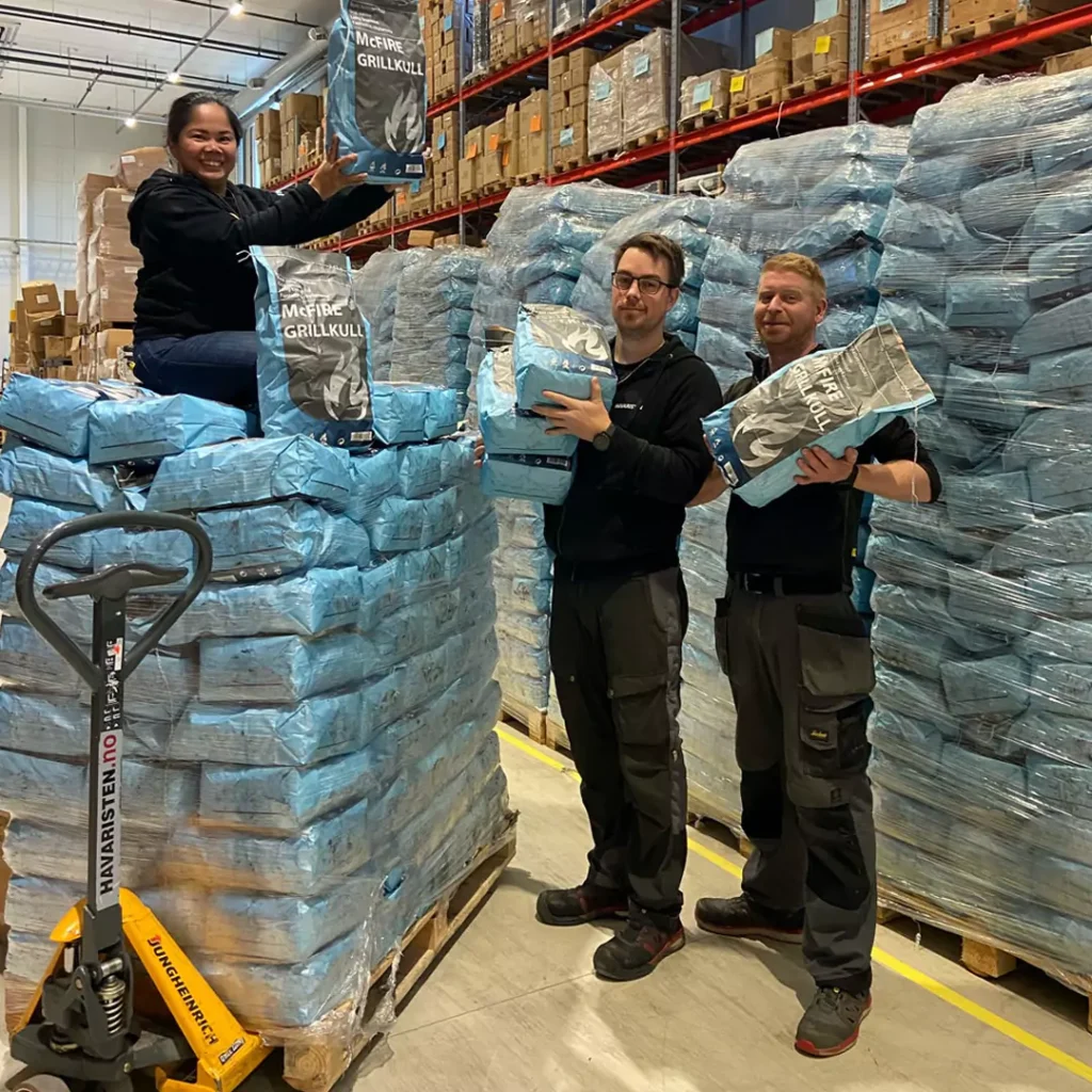 Grillkull hos havaristen