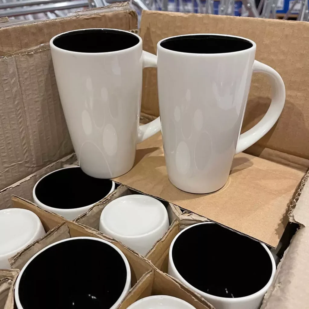 Krus med for stor hank