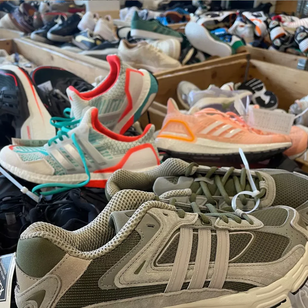 Stort skosalg pa sneakers