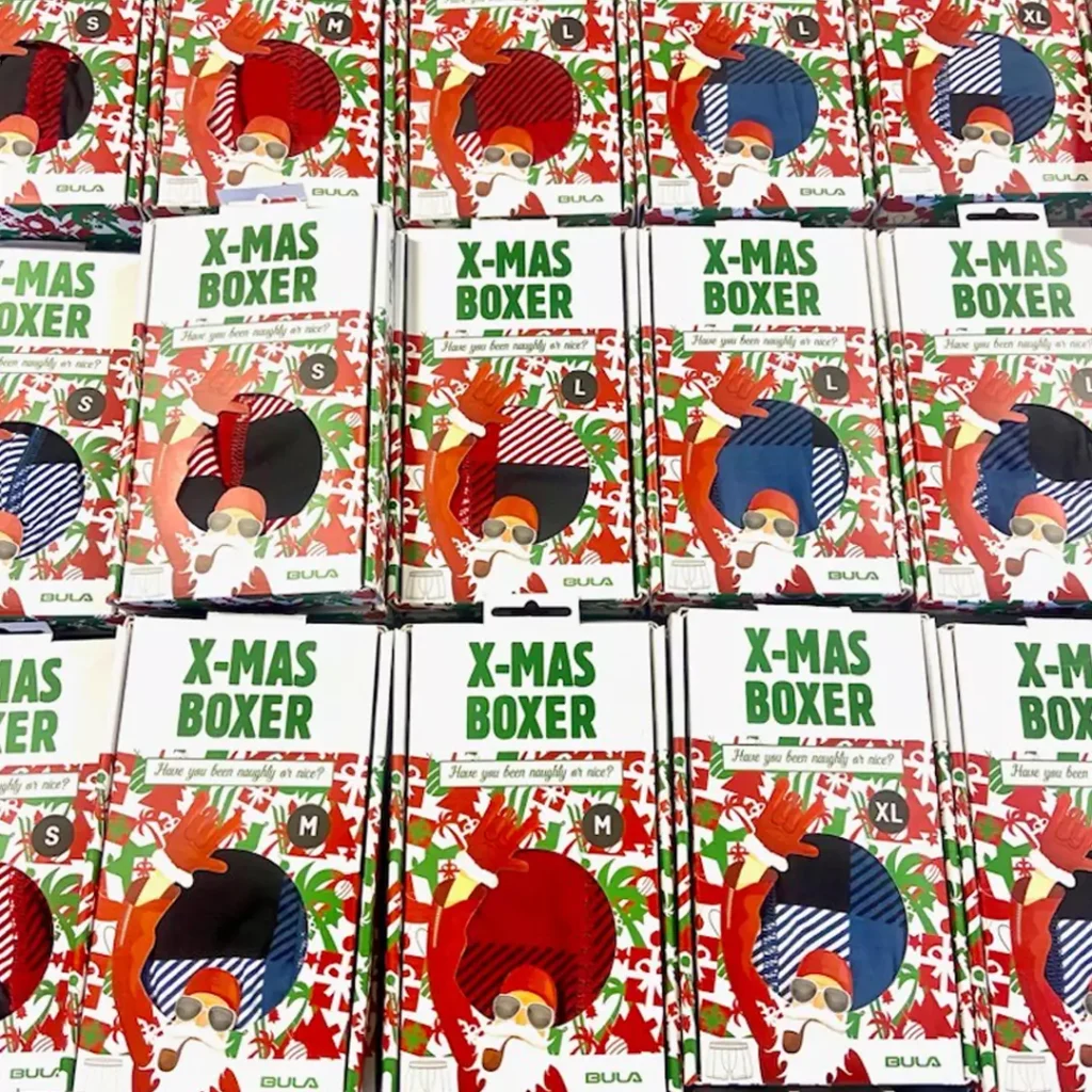 X mas boxer fra bula