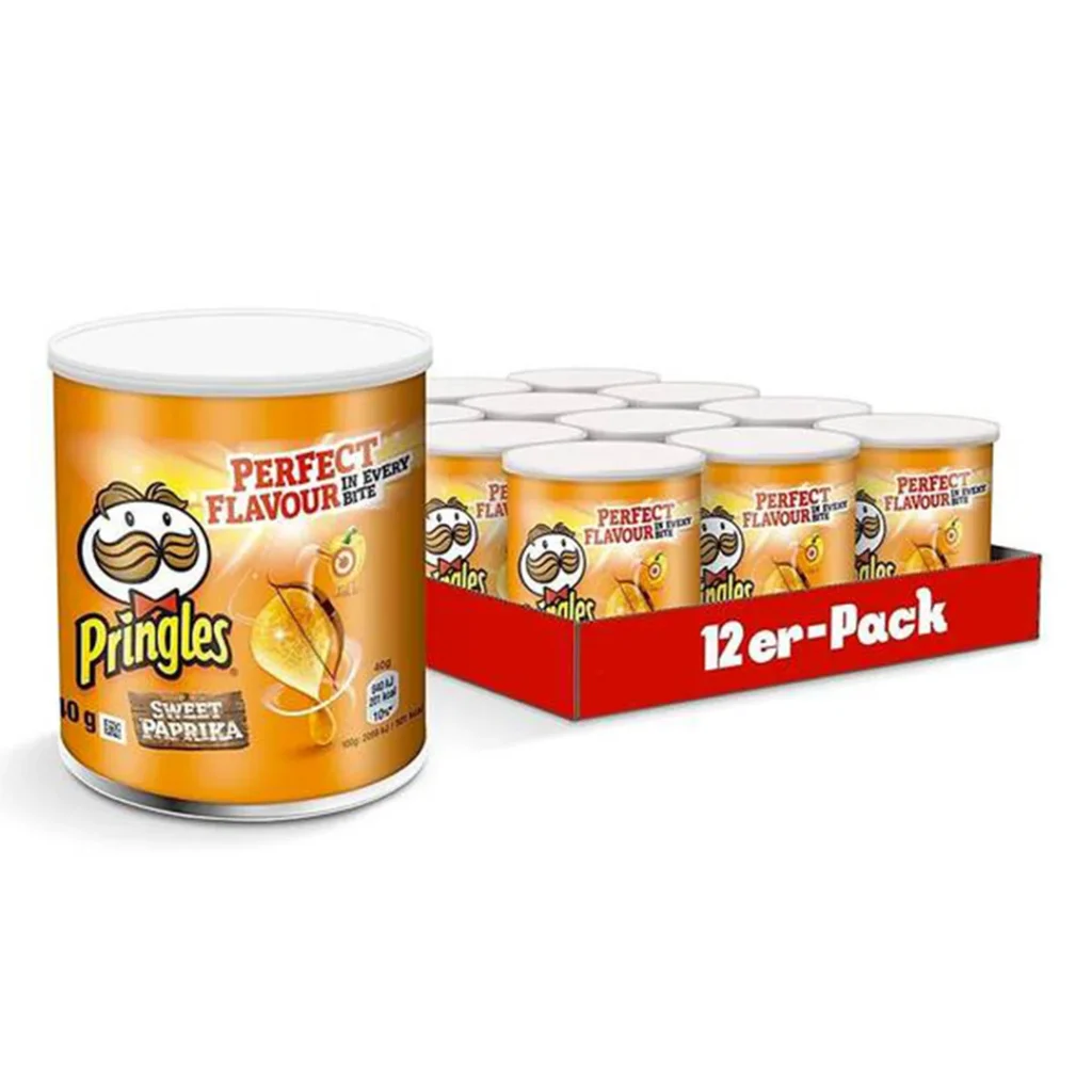 Pringles 12 pack sweet paprika