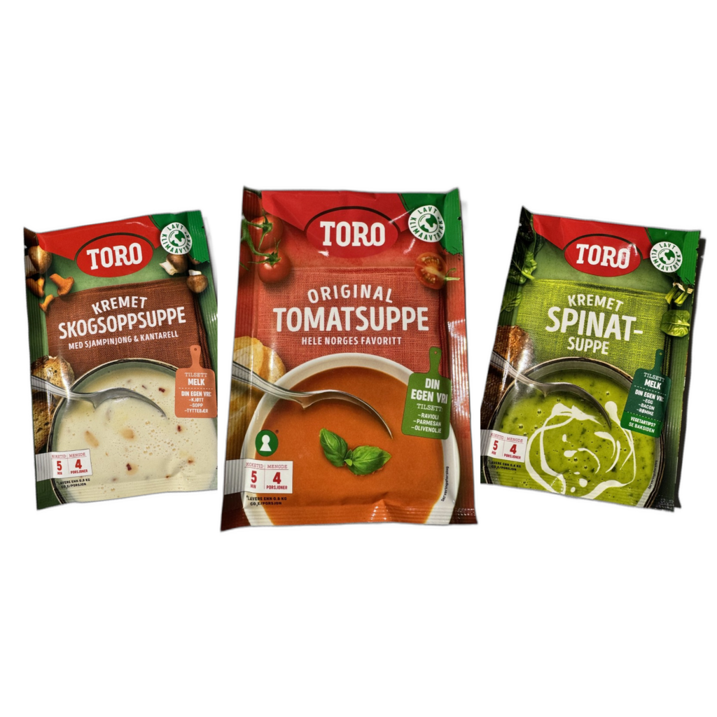 Toro suppe kvadrat
